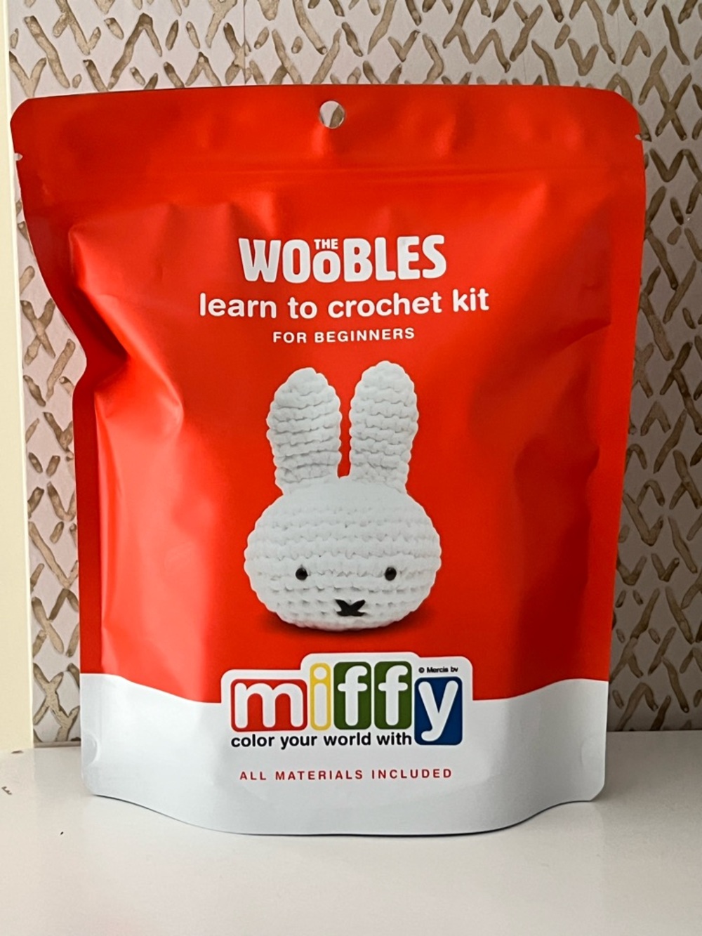 THE WOOBLES MIFFY LEARN TO CROCHET KIT FOR BEGINNERS - NEW